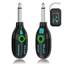 BEEONE 2.4GHz Mini Wireless Guitar System with 4