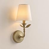 CKENSU Antique Brass Forged Wall Light - Golden Farmhouse Wall Sconces for Living Room, Vintage Mordern Wall Light Fixture for Bedroom, Kitchen, Bathroom