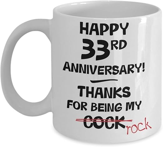 33rd wedding anniversary gift ideas for husband