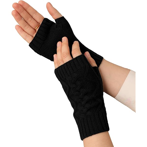 Alashan Cashmere Luxe 100% Cashmere Essential Fingerless Glove
