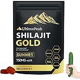 Ultimapeak Pure Himalayan Gummies for Men & Women –85+ Trace Minerals & 75% Fulvic Acid, 60 Gummies(1PC)
