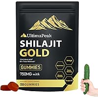 Ultimapeak Pure Himalayan Gummies for Men & Women –85+ Trace Minerals & 75% Fulvic Acid, 60 Gummies(1PC)