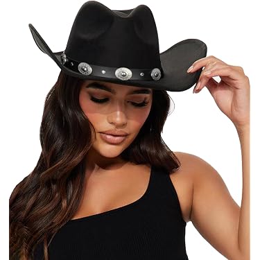 THE BADDEST COWGIRL HAT! SEXY LADIES. 1 IN STOCK sexy BE WICKED cowgirl WILD west COWBOY cow GIRL boy HAT  main image 4