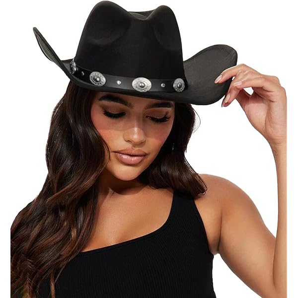 4489 Faux Raffia Straw Western Cowboy Cowgirl Hat For Women Or Ladies - Cute Navajo Western Bead and Feather Raffia Hat – Conner Hats main image 2