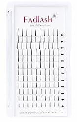 FADLASH Wispy Spike Lashes Mink Single Thick Fairy