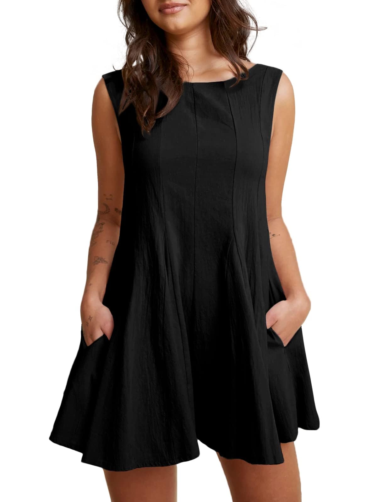 Women’s Sleeveless Backless Jumpsuit – Fitted Straight-Leg for Spring Events main image 1