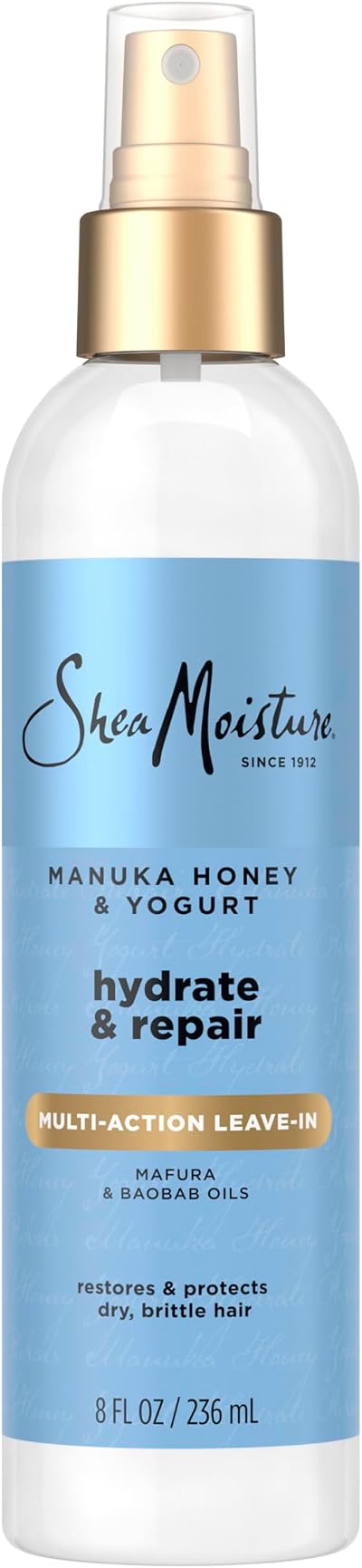 Shea Moisture Manuka Honey Yogurt Hydrate Plus Repair Leave-In 8 oz