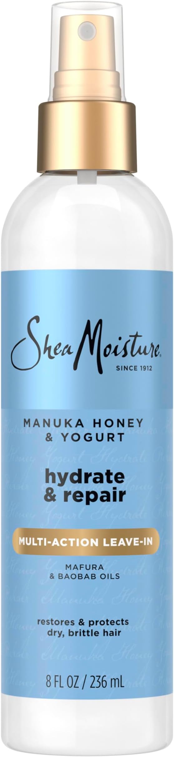 Shea Moisture Manuka Honey Yogurt Hydrate Plus Repair Leave-In 8 oz