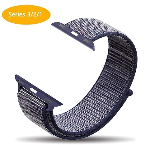 apple sport loop midnight blue