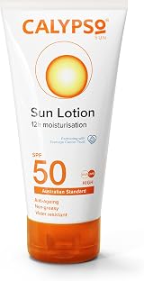 Calypso Australian Standard Sun Lotion SPF50 UVA UVB Protection Water Resistant view 2