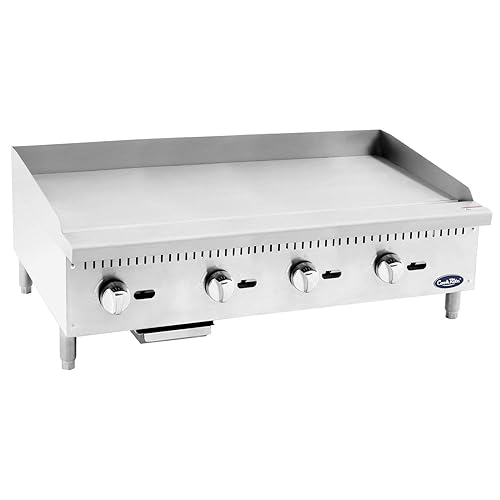 Commercial Natural Gas Griddle, Cook Rite Heavy Duty Stainless