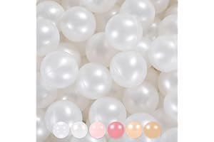 Heopeis Ball Pit Balls - 2.7inch Plastic Ball Play Balls BPA Free Phthalate Free Non-Toxic Play Balls for Children Ball Pit Party Brithday Ball Pool Tent