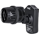 hygger 1050 GPH Aquarium Wave Maker Pump with Strong Magnetic Suction Base, Ultra-quiet 360 Degree Rotating Submersible Power Head, for 20-60 Gal Freshwater Saltwater Tank