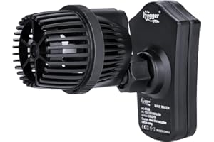 hygger 1050 GPH Aquarium Wave Maker Pump with Strong Magnetic Suction Base, Ultra-quiet 360 Degree Rotating Submersible Power Head, for 20-60 Gal Freshwater Saltwater Tank