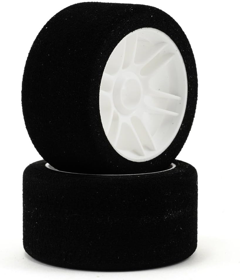 Xceed RC "Enneti" 1/8 On Road Front Tires (2) (White) (32 Shore)