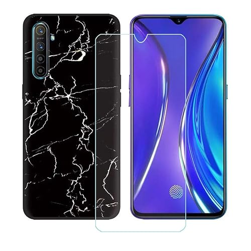 Case for Oppo Realme XT Cover Screen Protector Tempered Glass