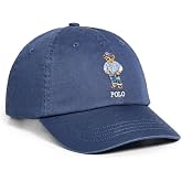POLO RALPH LAUREN Men's Cotton Twill Novelty Bear Sport Cap