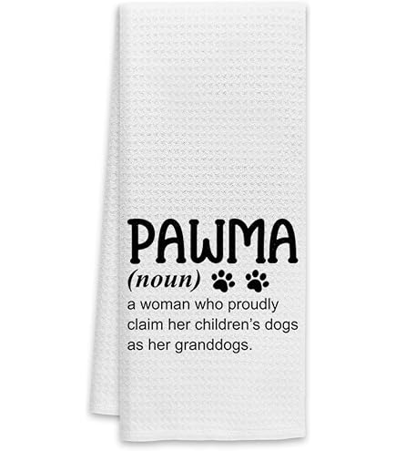 "Mimi" Kitchen Towels - 16x24 Inch Dishcloths, Gifts For Grandma, Mothers Day, Family Presents - View #3