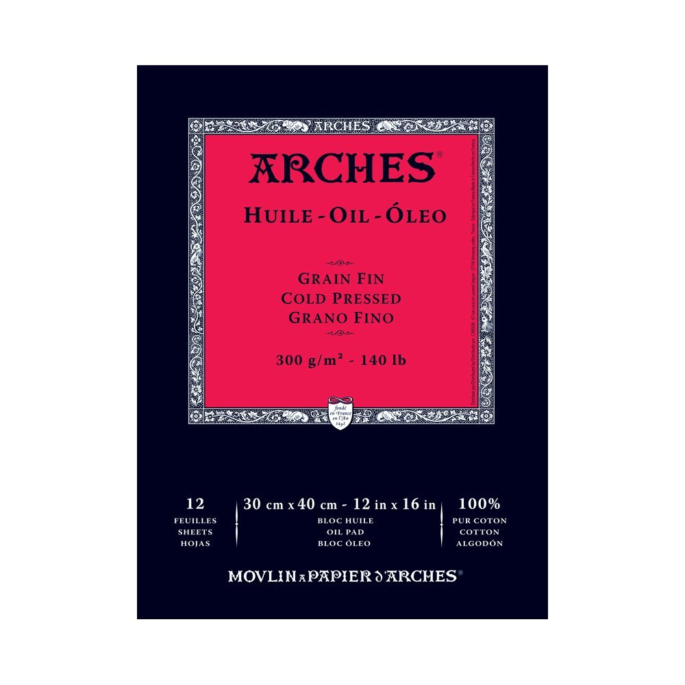 Arches Oil Pad 12X16