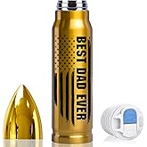 Tmacker Gifts for Dad from Daughter Wife 17oz Stainless Steel Bullet Tumbler, Coffee Mug Birthday Gifts for Men Grandpa on Christmas Anniversary Valentines Fathers Day Stocking Stuffers for Men