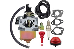 Hipa Storm 2620 2410 208cc Carburetor Kit for Troy Bilt Storm 2620 2410 2420 2690 Craftsman 208CC 179CC Snow Blower Thrower Parts Replace 951-12705 951-14027a HUAYI 170S Carb Kit With Ignition Key