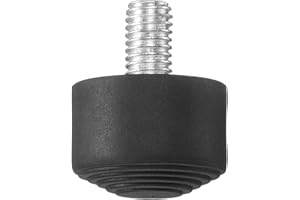 PATIKIL Rubber Foot Spike, Universal Anti-Slip M8 Thread Rubber Tripod Foot Spikes for Monopod Legs Pad Replacement Parts Des