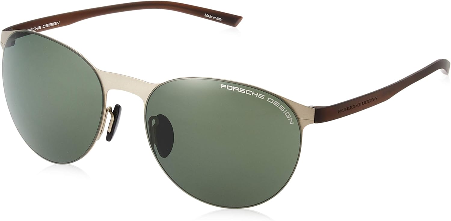 Porsche Design Sunglasses P8660 B Gold 5717 Unisex at Amazon Men’s