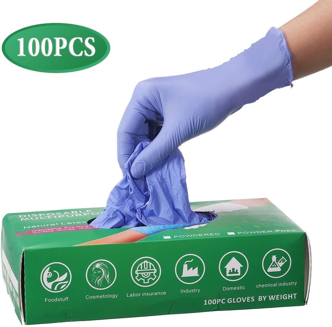 Cotton Gloves Purple Work Gloves Cosmetic Moisturizing Gloves for Dry Hands & Eczema, Jewelry Inspection and More,Purple,L