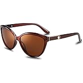 FEISEDY Classic Cateye Polarized Sunglasses for Women 100% UV Protection B2512
