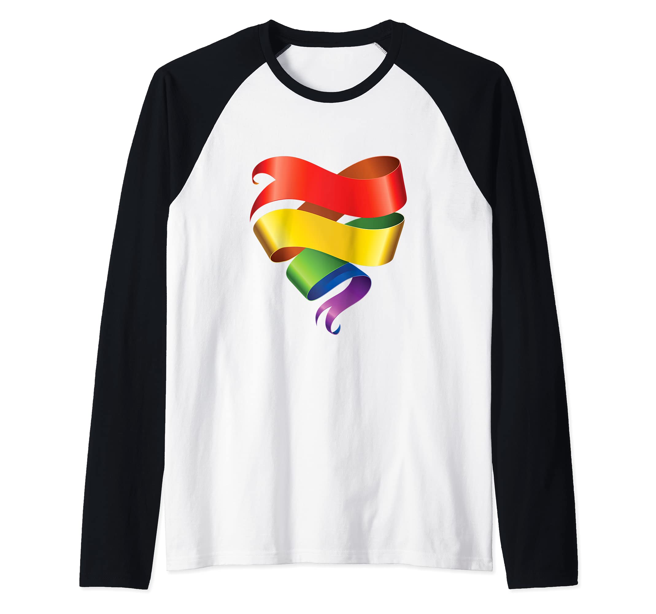Love All, Gay Pride Raglan Baseball Tee