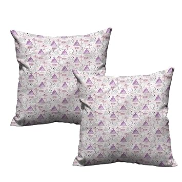 Amazon Com Paradisedecor Swan 2pc Set Of Pillow Cases Princess