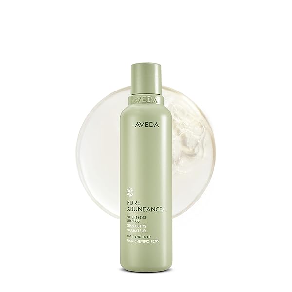 AVEDA PURE ABUNDANCE VOLUMIZING SHAMPOO | SHAMPOO FOR FINE HAIR | REMOVES PRODUCT BUILD-UP AND EXCESS OIL | 4X MORE VOLUME* | NOTES OF JASMINE, PEPPERMINT, PAMAROSA AND YLANG YLANG | 6.7 FL OZ