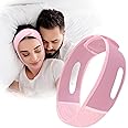 Chin Strap for CPAP Users, Chin Strap for Snoring, Chin Srap for Sleeping, Anti Snoring Devices Adjustable, Anti Snoring Devices Breathable and Reusable, Chin Strap for Men and Women to Stop Snoring
