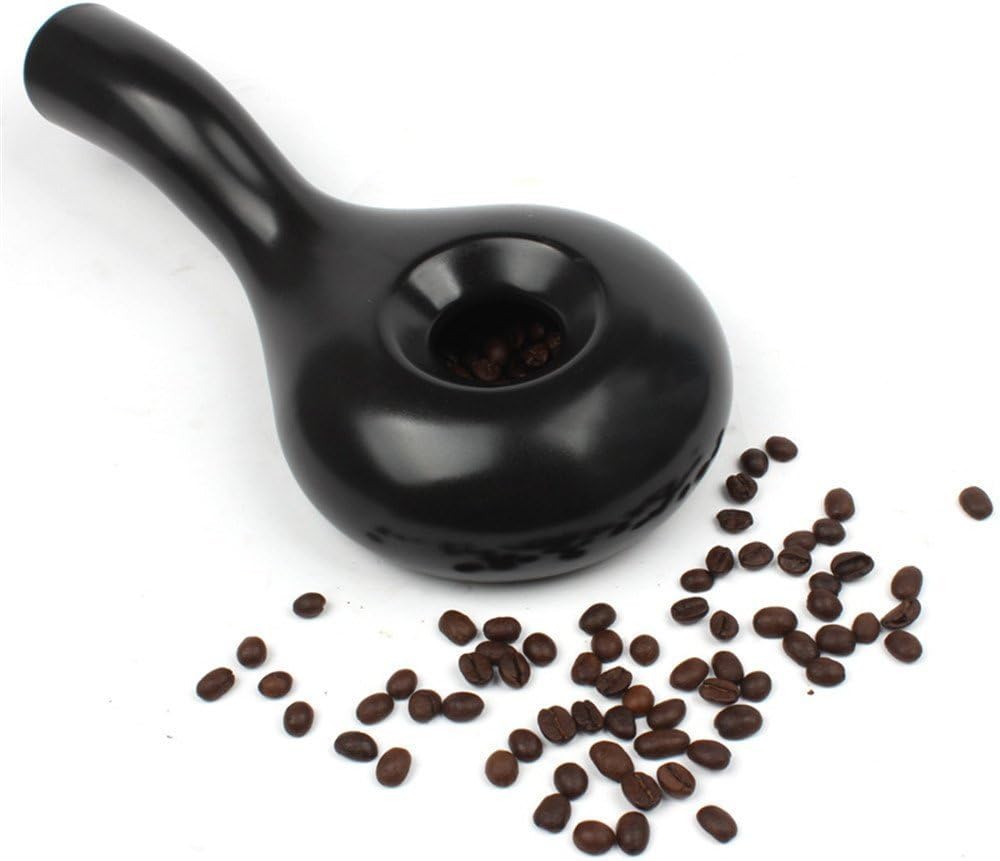 Ceramic Handy Coffee Bean Roaster Ceramic Black Ceramic Coffee Bean