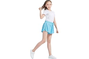 LEFTEAR Flowy Shorts for Teen Girls Workout Running Athletic Tennis Butterfly Skirts Preppy Trendy Cute Clothes Summer