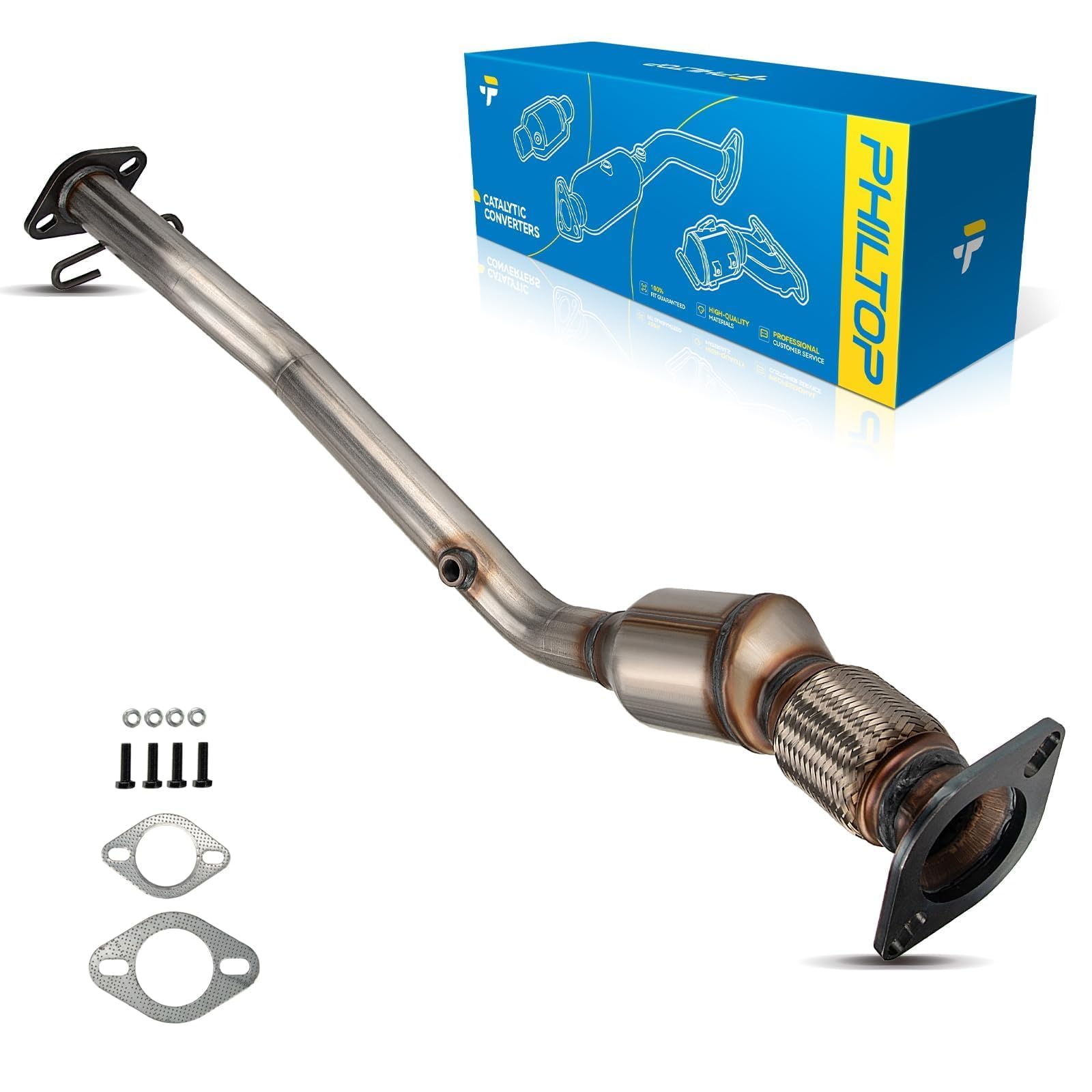 PHILTOP Catalytic Converter Kit Direct-Fit