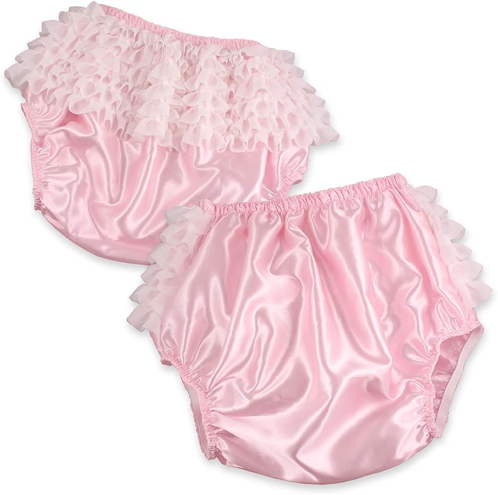 Rearz Satin Rhumba Waterproof Panties Pink (Small) Amazon.ca