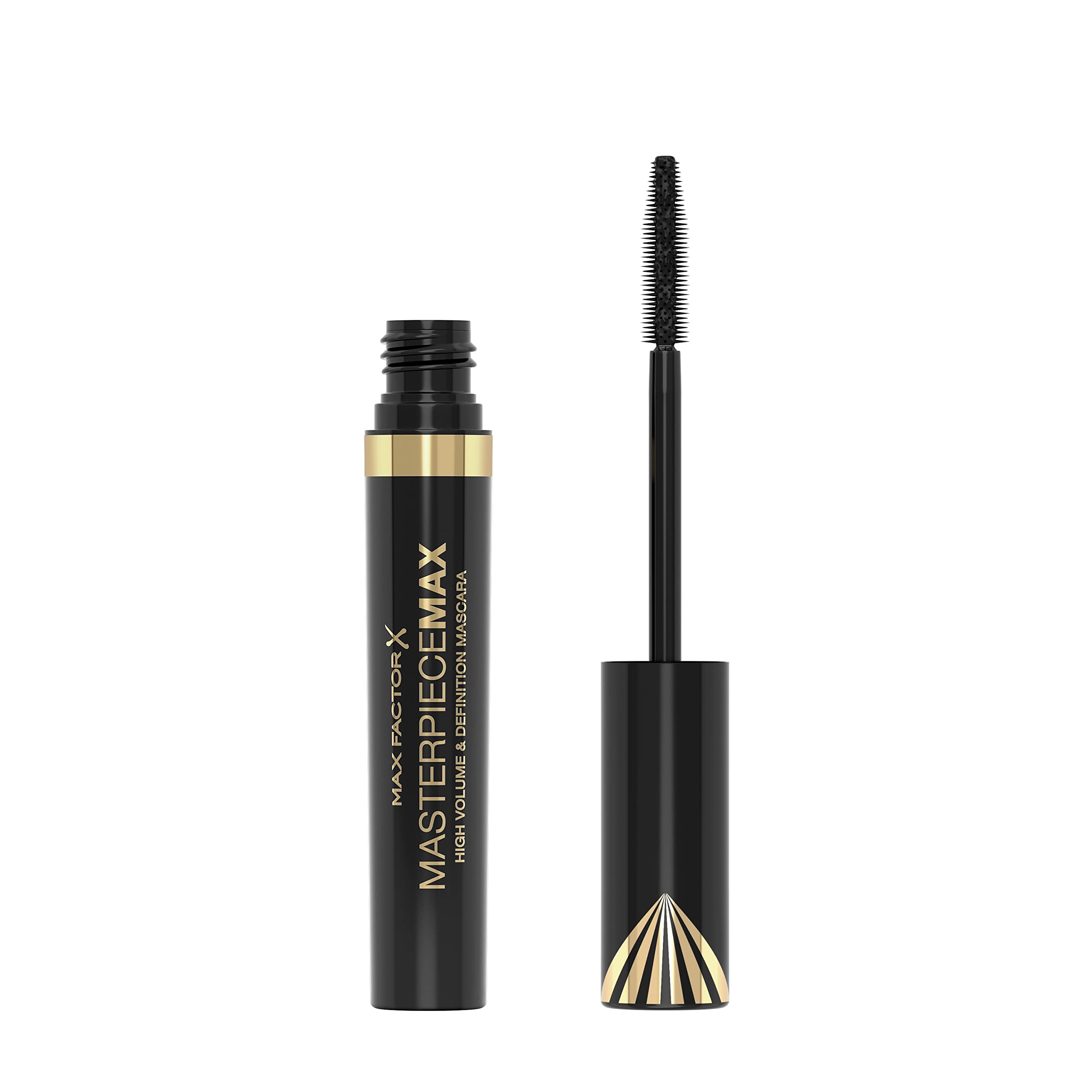 Max Factor Masterpiece Black Black Mascara Defining and Volumising Liquid Eye Cosmetic Brush X1 X1 Max Standard Female Eyelash 1 Mu