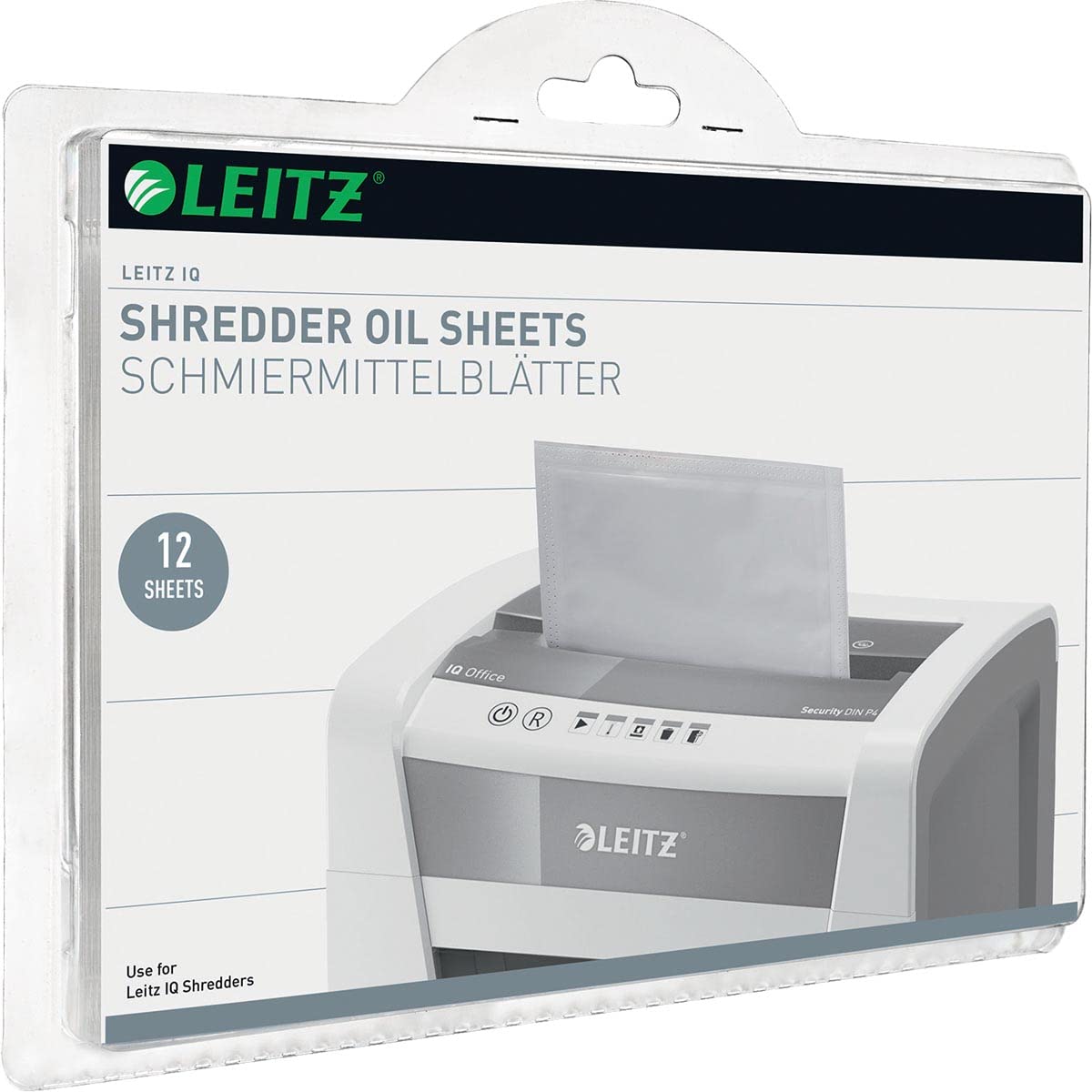 Leitz IQ Oil Sheets Pack of 12 for IQ and Other Brands 80070000