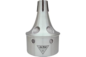 JoRal TRB8L All Aluminum Trombone Bucket Mute, Large Bell