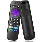 Replacement Remote Control for All Roku TV, Compatible with ROKU TCL TV/forHisense TV/Onn/Sharp/Element/Philips/Insignia/Jvc/