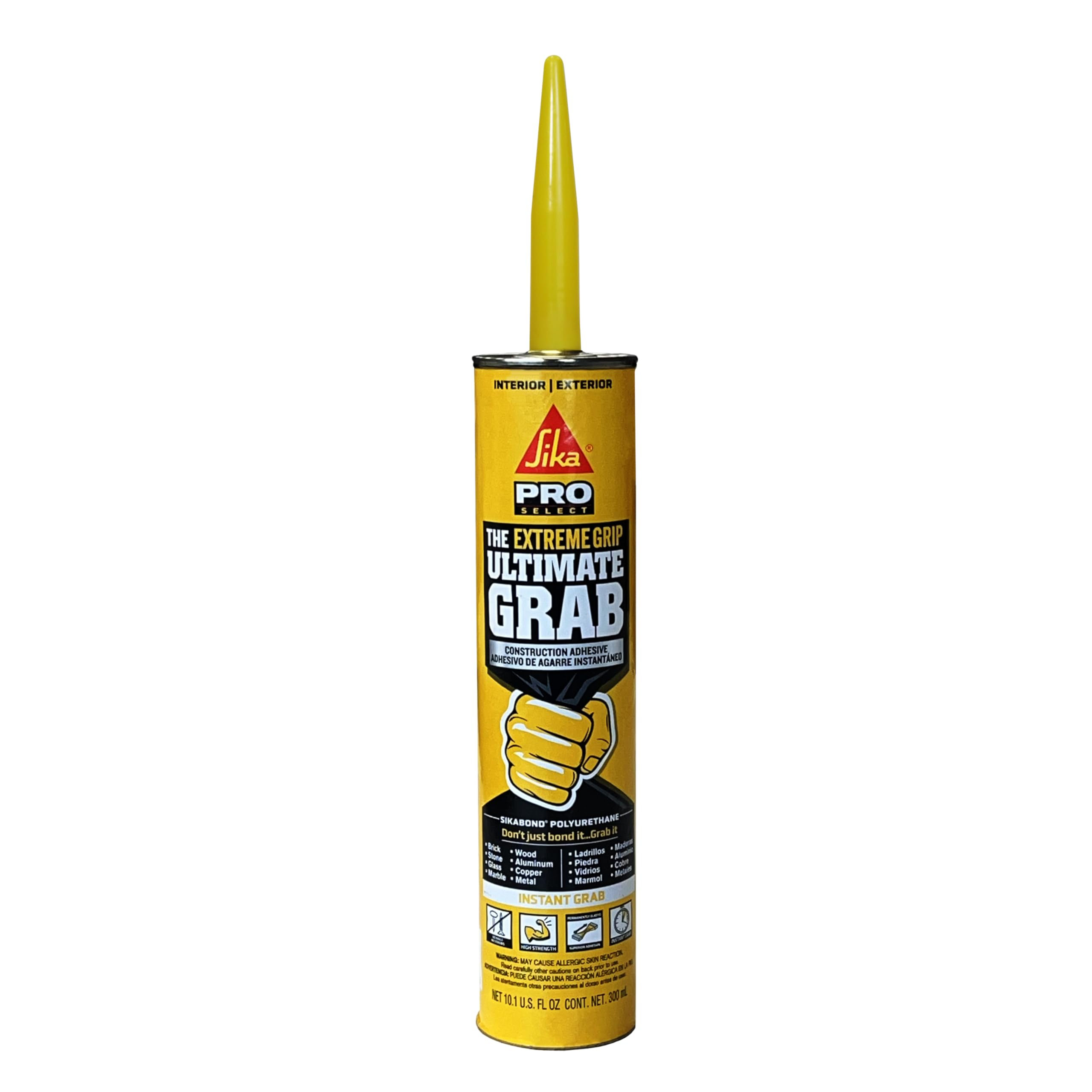Instant Grab SIKA - SikaBond Ultimate Grab, Gray, Instant grab, Polyurethane ...