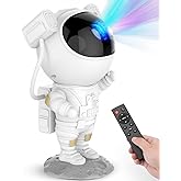 Star Projector Galaxy Night Light - Astronaut Space Projector, Starry Nebula Ceiling LED Lamp with Timer and Remote, Kids Room Decor Aesthetic, for Christmas &amp; Birthdays