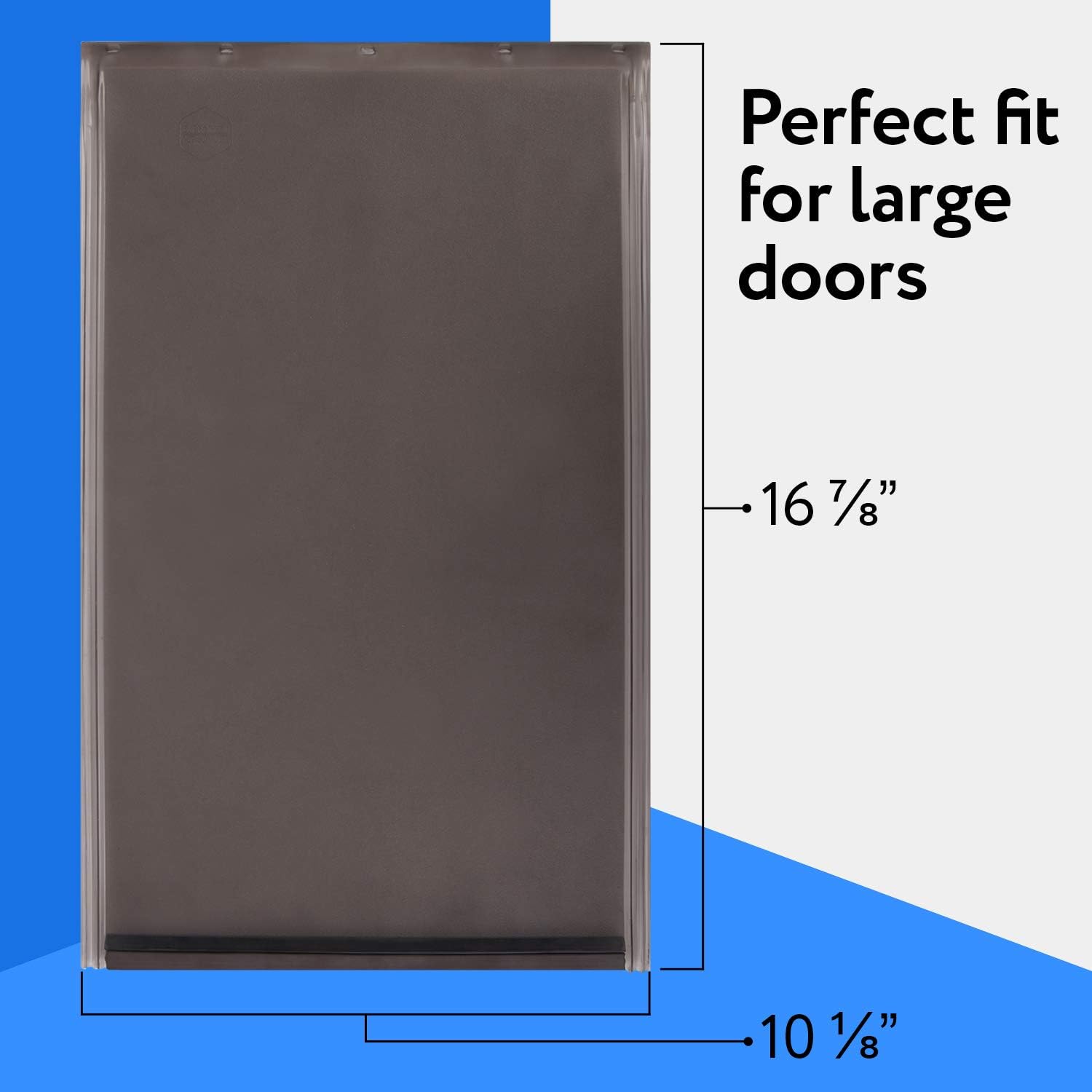 Large Replacement Dog Door Flap Compatible with PetSafe Freedom Doggie Doors - Weather Resistant - Measures 10 1/8" x 16 7/8" Made from flexible, durable, weather resistant materials- Doggie Door Flap : Pet Supplies