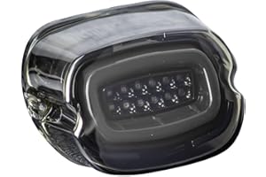 Eagle Lights HALOZ Layback LED Tail Light with Turn Signals for Harley Davidson Motorcycles