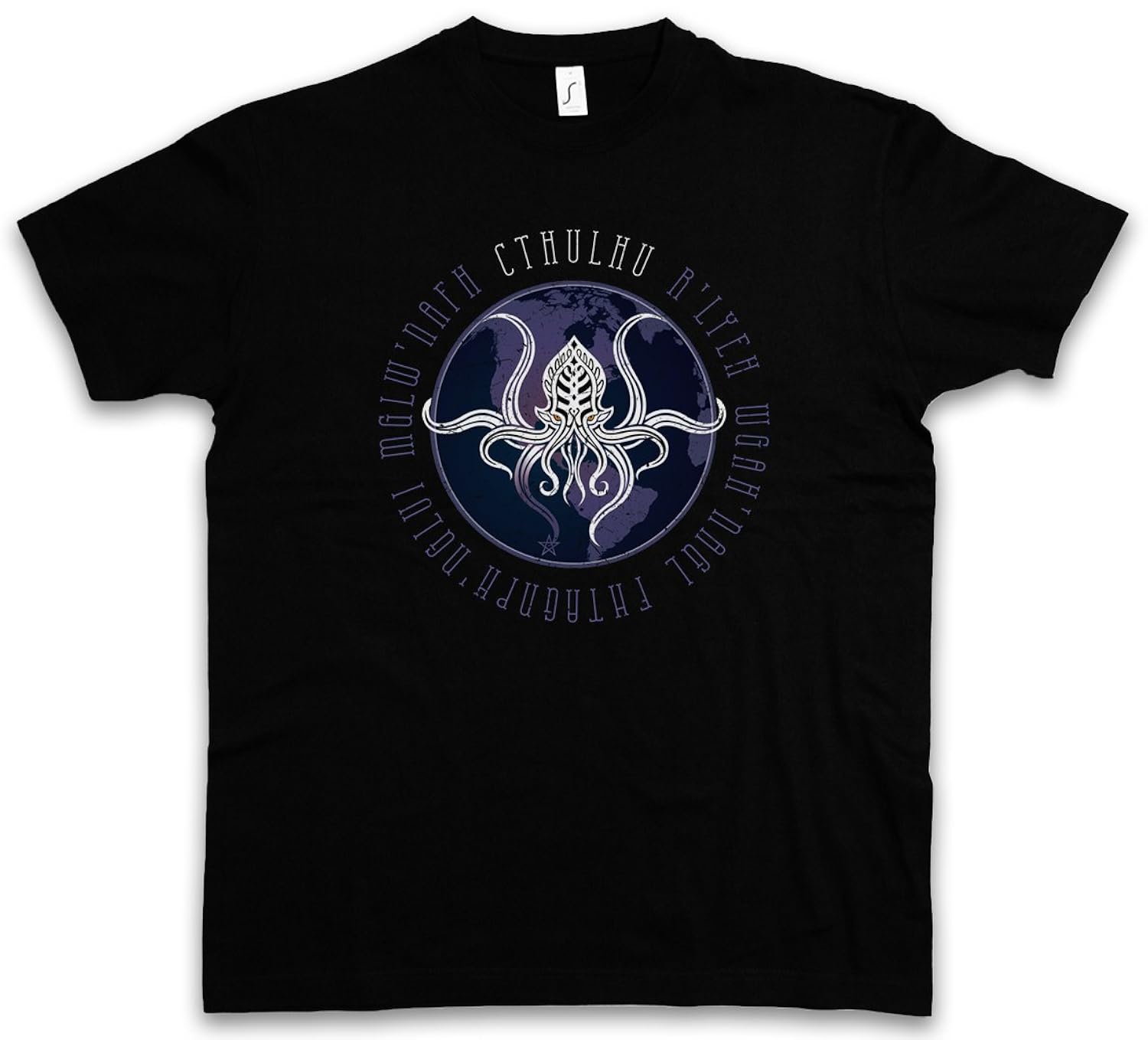 CTHULHU J WORLD ORDER T-SHIRT - HP Lovecraft Miskatonic Arkham R´lyeh University Tailles S - 5XL CTHULHU J WORLD ORDER T-SHIRT - HP Lovecraft Miskatonic Arkham R´lyeh University Tailles S - 5XL