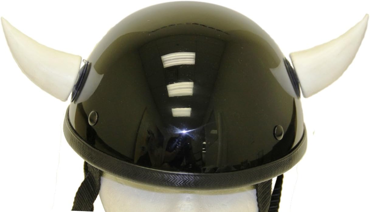 bike helmet with horns