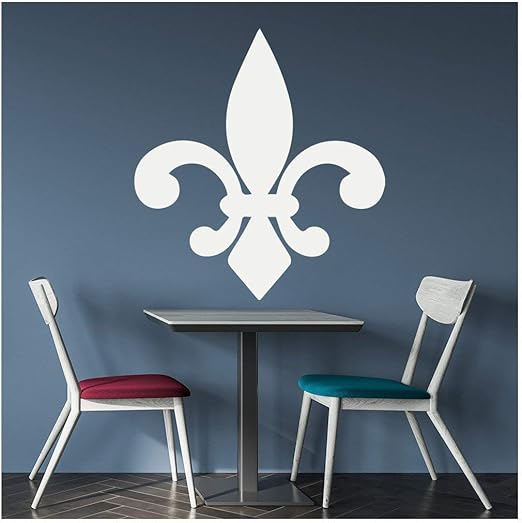 Azutura Azulejo Vinilos Flor De Lis Pegatina Decorativos Pared