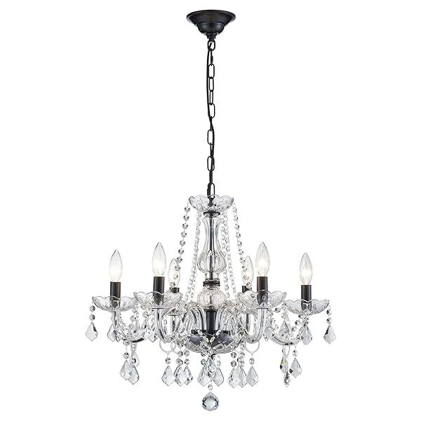 UIIMECES CRYSTAL CHANDELIER LIGHT FIXTURE, MODERN K9 CRYSTAL...