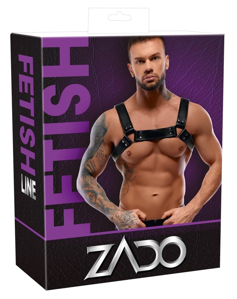 ZADO Leather Chest Harness